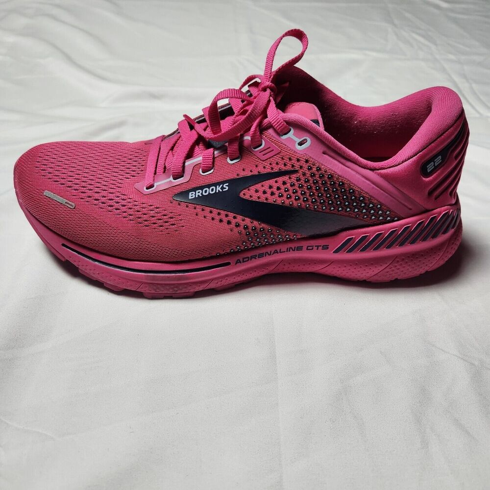 Brooks Womens 11.5 Adrenaline GTS 22 Pink - Picture 5 of 8